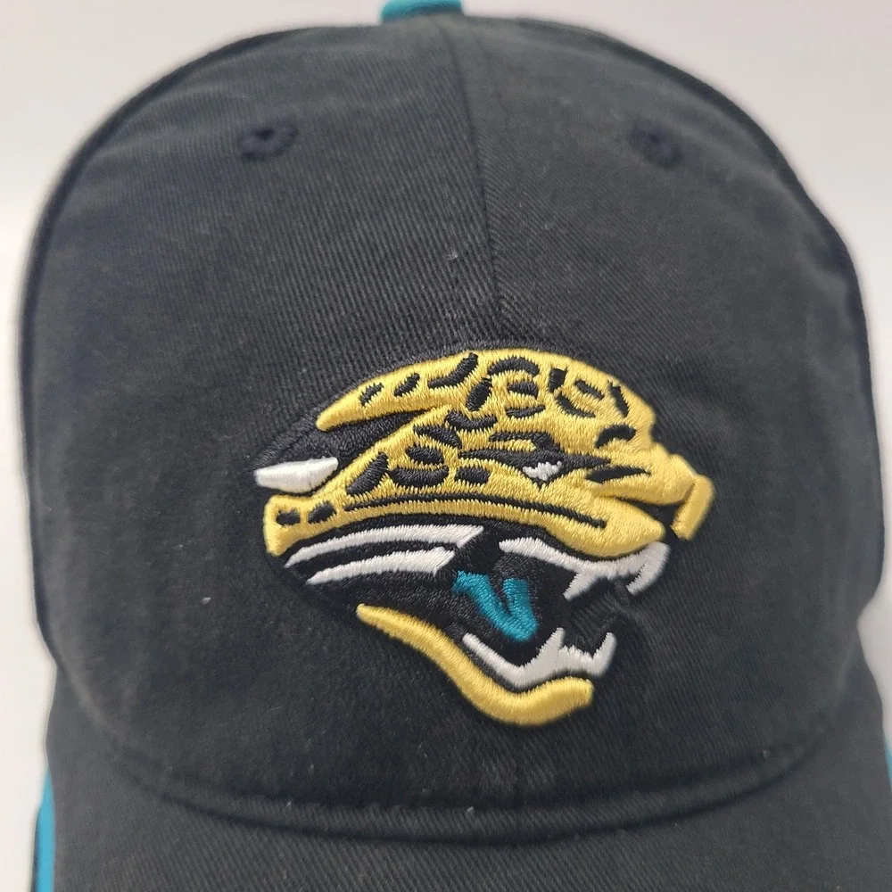 Jacksonville Jaguars Hat Adjustable Reebok Black Blue NFL‎ Football Casual Men